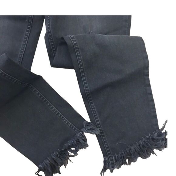 #100 WE THE FREE Fringe Hem Stretch Jeans - Picture 3 of 6